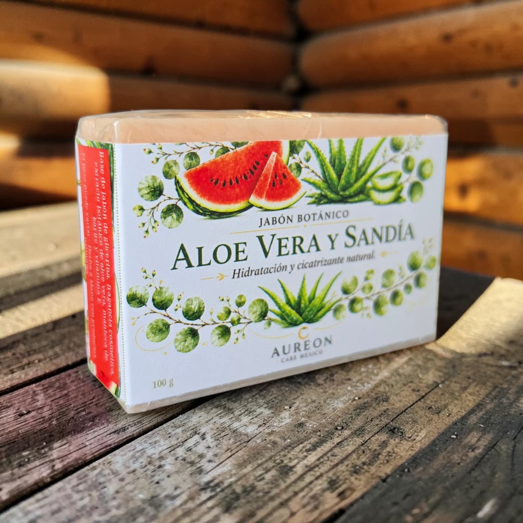 Aloe Vera & Sandia 100 g | Cicatriza y Regenera tu piel