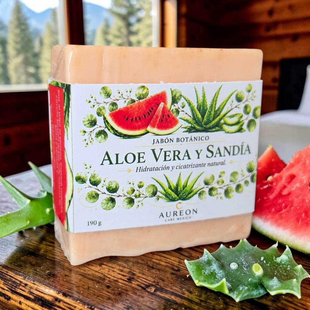 Aloe Vera y Sandia 190 g | Cicatriza y regenera tu piel