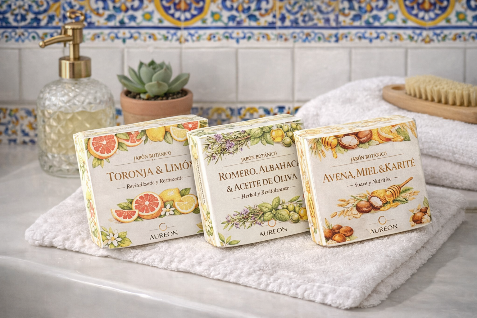 Ritual Botánico The Standard 3 Jabones Botánicos 140 g c/u