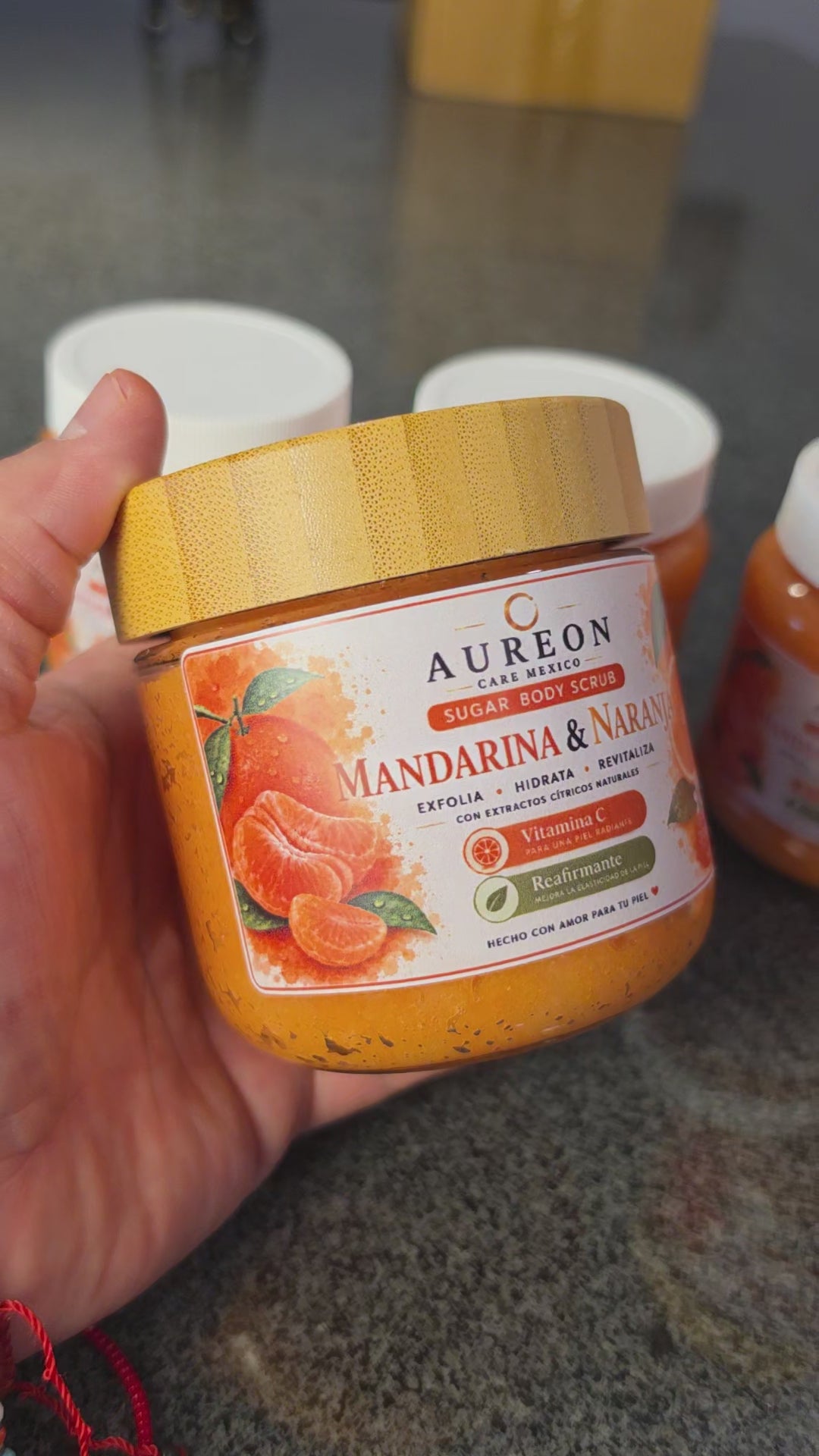 Body Scrub Mandarina & Naranja 600 g