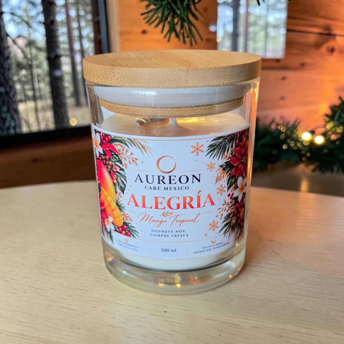 ALEGRIA [Mango Tropical) Colección VIDA I Ritual de Meditación versión Navideña