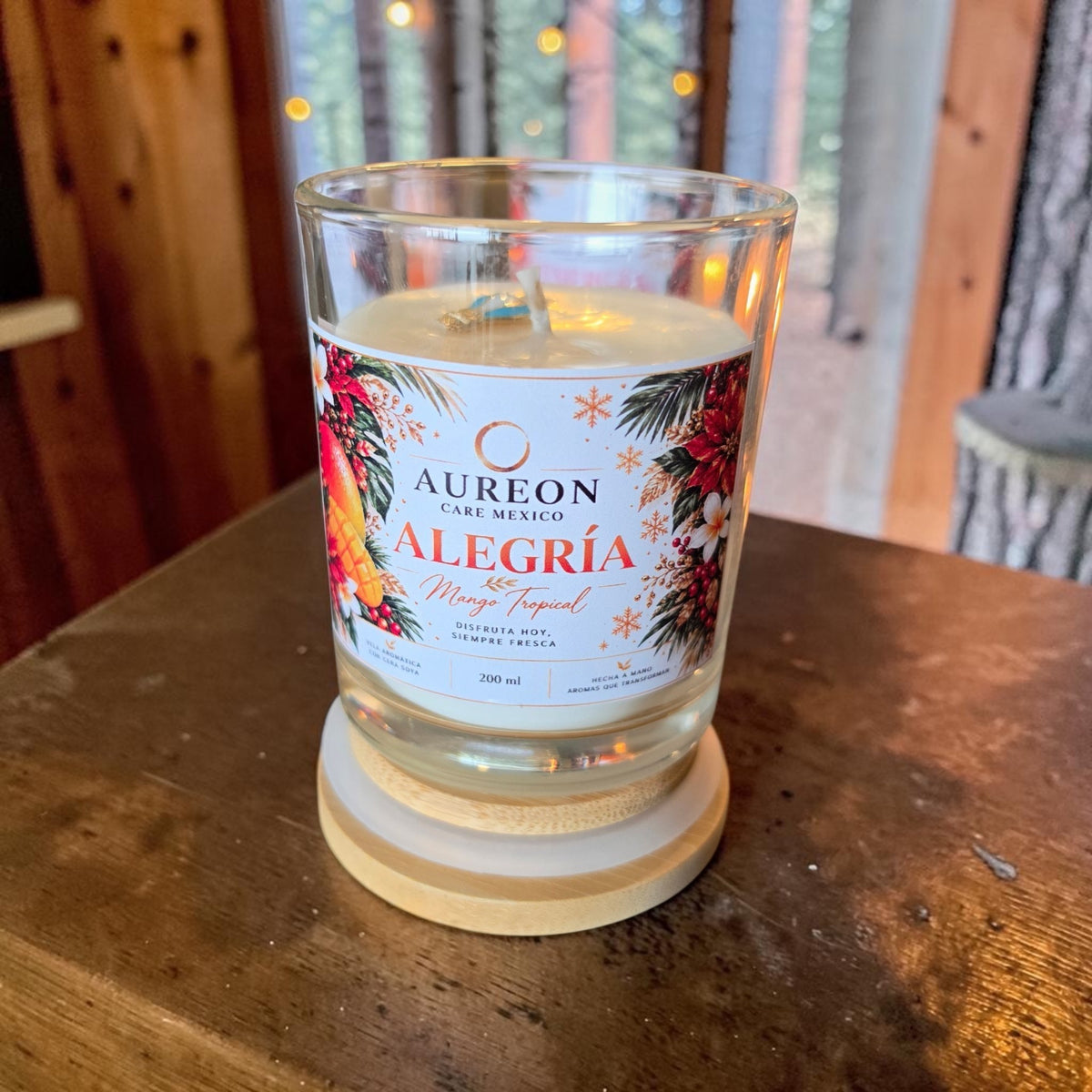 ALEGRIA [Mango Tropical) Colección VIDA I Ritual de Meditación versión Navideña