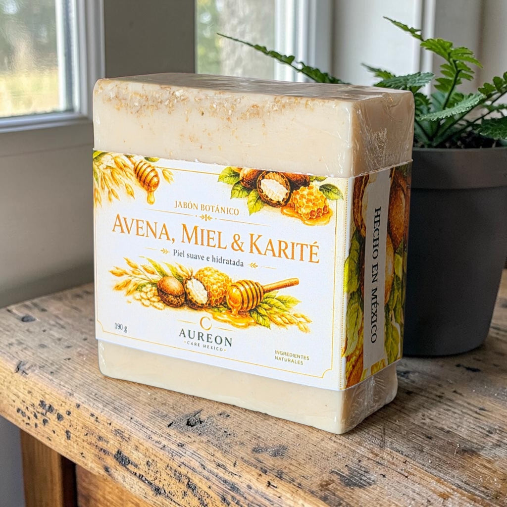 Avena, Miel y Karité – 190 g | Suave y Humecta